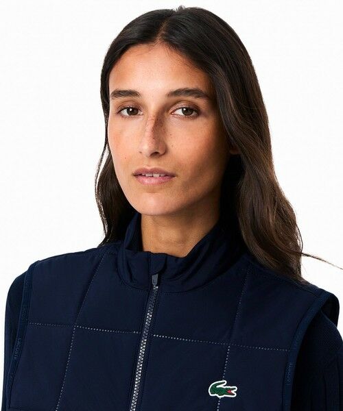 LACOSTE / ラコステ ダウンジャケット・ベスト | 撥水 UVカット UPF50 ステッチレス中綿キルティングベスト | 詳細1