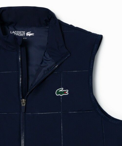 LACOSTE / ラコステ ダウンジャケット・ベスト | 撥水 UVカット UPF50 ステッチレス中綿キルティングベスト | 詳細6
