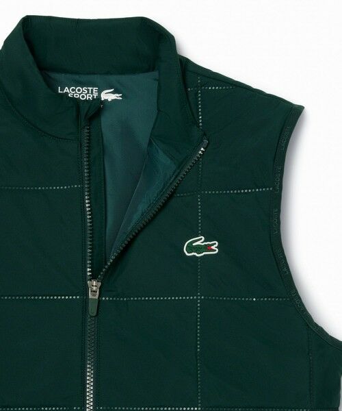 LACOSTE / ラコステ ダウンジャケット・ベスト | 撥水 UVカット UPF50 ステッチレス中綿キルティングベスト | 詳細12