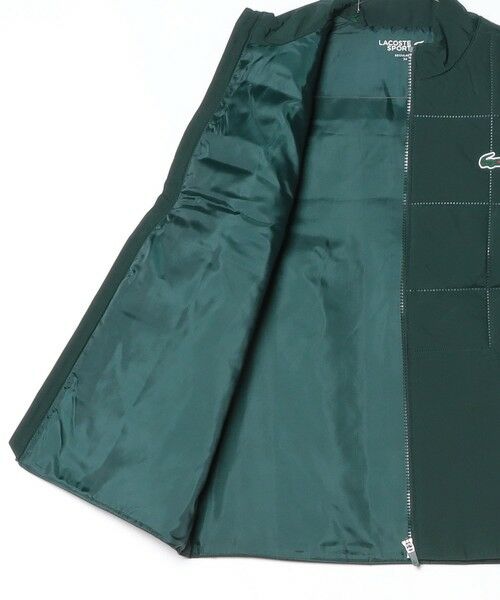 LACOSTE / ラコステ ダウンジャケット・ベスト | 撥水 UVカット UPF50 ステッチレス中綿キルティングベスト | 詳細9