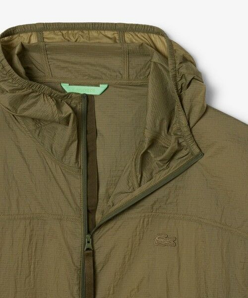 LACOSTE / ラコステ ナイロンジャケット | ワッシャーナイロンパッカブルフードジャケット | 詳細13