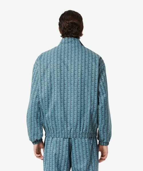 LACOSTE / ラコステ ナイロンジャケット | モノグラムジャカード撥水ナイロンジャケット | 詳細10