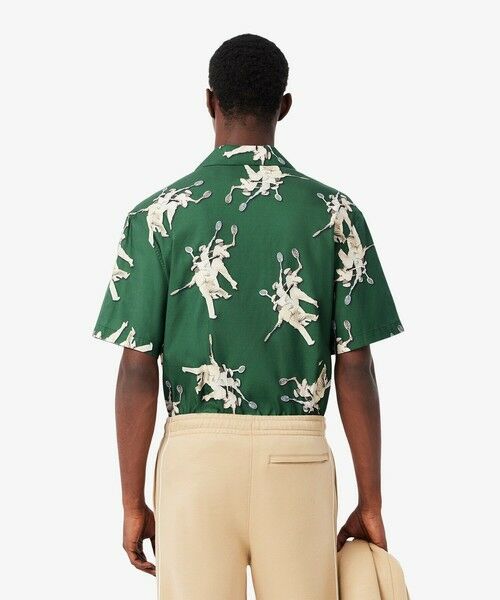 LACOSTE / ラコステ シャツ・ブラウス | ルネ・ラコステテキスタイルオープンカラーシャツ | 詳細2