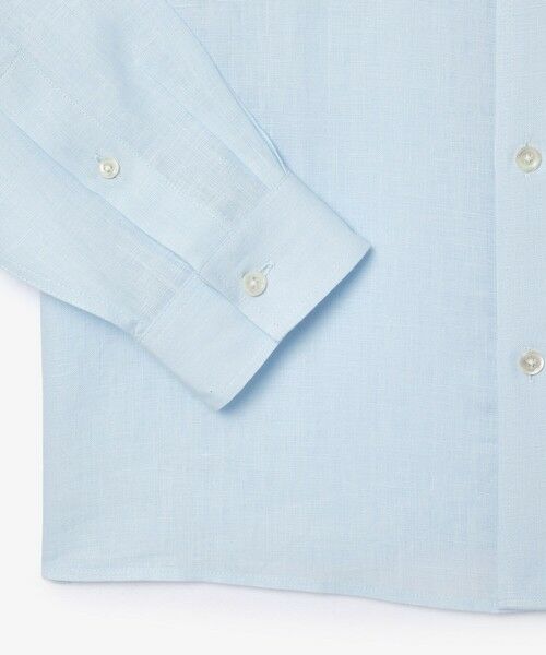 LACOSTE / ラコステ シャツ・ブラウス | リネンボタンダウン長袖シャツ | 詳細10