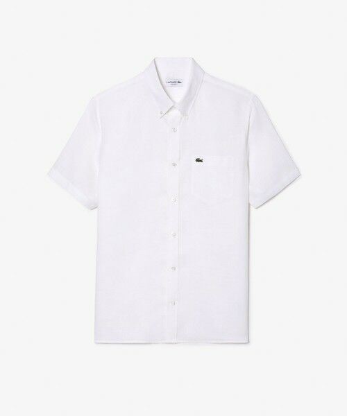 LACOSTE / ラコステ シャツ・ブラウス | リネンボタンダウンシャツ | 詳細3