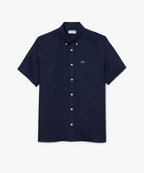LACOSTE / ラコステ シャツ・ブラウス | リネンボタンダウンシャツ | 詳細8