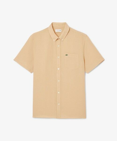 LACOSTE / ラコステ シャツ・ブラウス | リネンボタンダウンシャツ | 詳細13