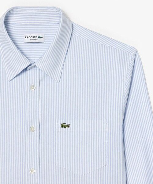 LACOSTE / ラコステ シャツ・ブラウス | オックスフォードストライプシャツ | 詳細1