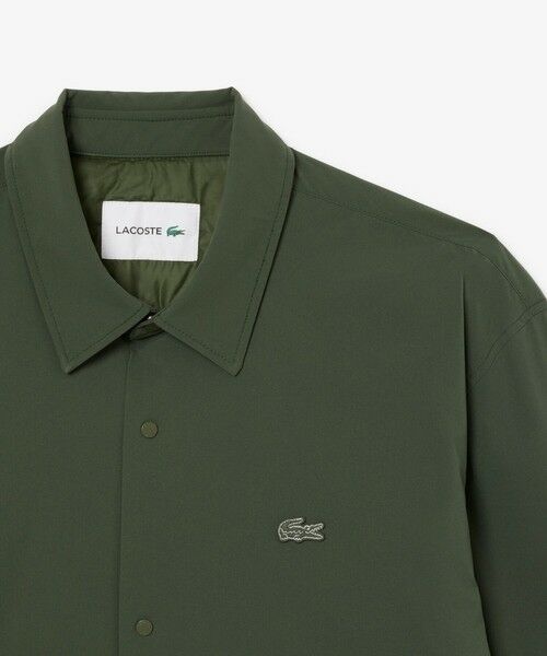 LACOSTE / ラコステ シャツ・ブラウス | 撥水ストレッチ 中綿入りシャツジャケット | 詳細4