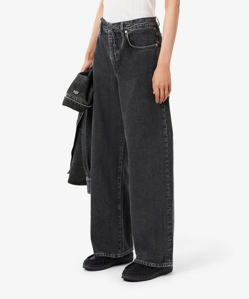 LACOSTE / ラコステ デニムパンツ | イージーワイドストレートデニムパンツ | 詳細17