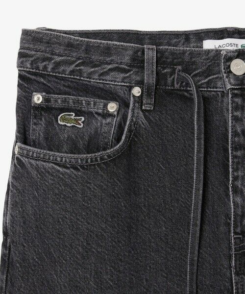 LACOSTE / ラコステ デニムパンツ | イージーワイドストレートデニムパンツ | 詳細19