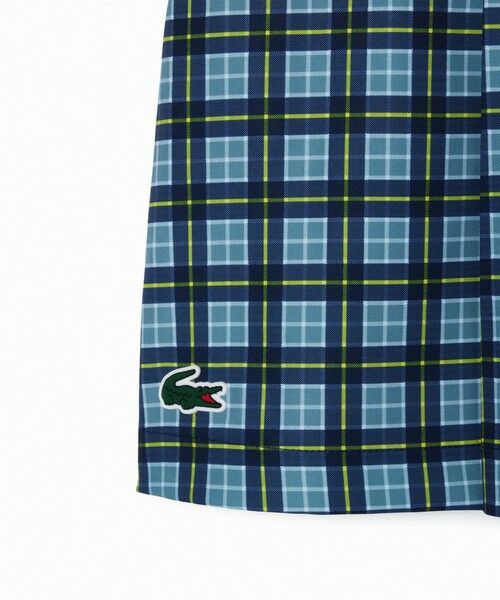 LACOSTE / ラコステ ミニ・ひざ丈スカート | ハイストレッチ ウルトラドライチェックゴルフスカート インナー付き | 詳細4