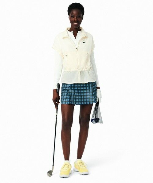 LACOSTE / ラコステ ミニ・ひざ丈スカート | ハイストレッチ ウルトラドライチェックゴルフスカート インナー付き | 詳細7