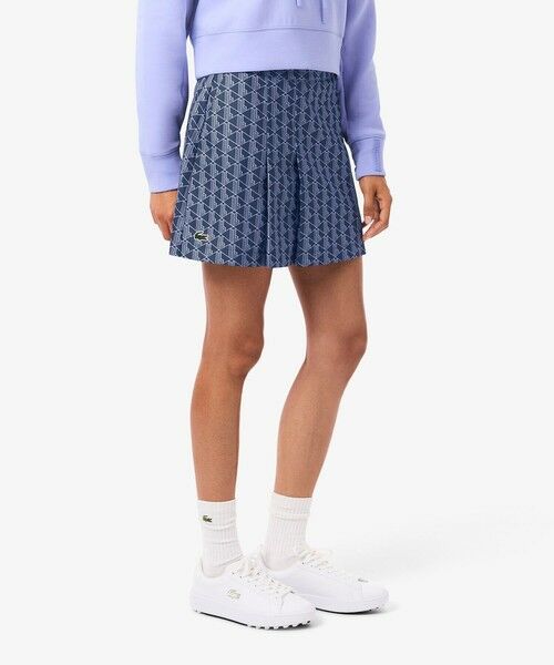 LACOSTE/ラコステ ハイストレッチ ウルトラドライチェックゴルフスカート インナー付き ネイビー 34(S) LACOSTE/ラコステ ハイストレッチ ウルトラドライチェックゴルフスカート インナー付き ネイビー 34(S)