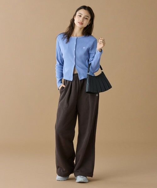 LACOSTE / ラコステ ショルダーバッグ | LENGLEN レザープリーツハンドバッグ | 詳細6