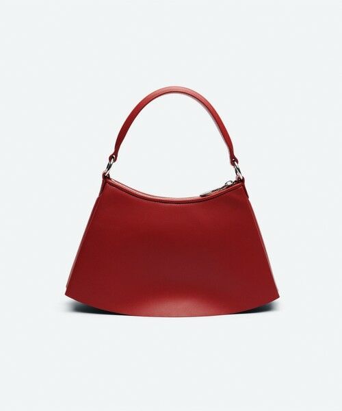 ファッションショー テニススカートラムレザーバッグ