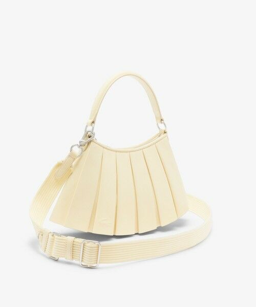 LACOSTE / ラコステ ショルダーバッグ | LENGLEN レザープリーツハンドバッグ | 詳細12