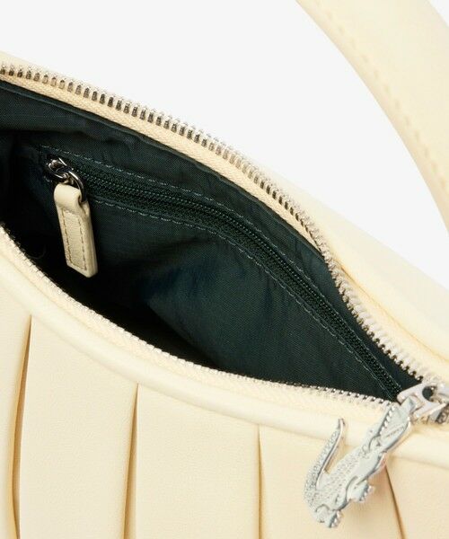 LACOSTE / ラコステ ショルダーバッグ | LENGLEN レザープリーツハンドバッグ | 詳細13