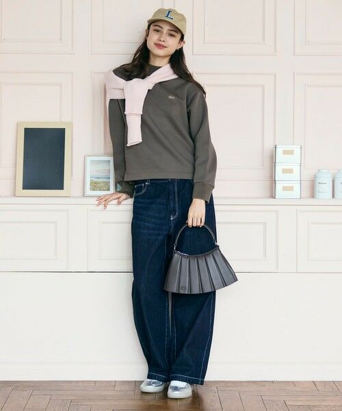 LACOSTE / ラコステ ハンドバッグ | LENGLEN レザープリーツハンドバッグ | 詳細15