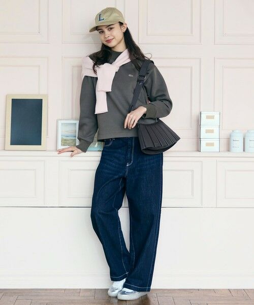 LACOSTE / ラコステ ショルダーバッグ | LENGLEN レザープリーツハンドバッグ | 詳細17