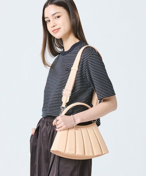 LACOSTE / ラコステ ハンドバッグ | LENGLEN レザープリーツハンドバッグ | 詳細18