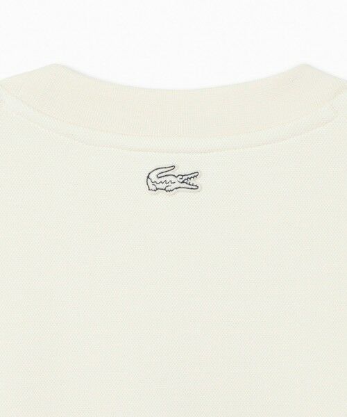 LACOSTE / ラコステ スウェット | トーン・オン・トーンローレルステッチダブルフェイスクルーネックスウェット | 詳細5