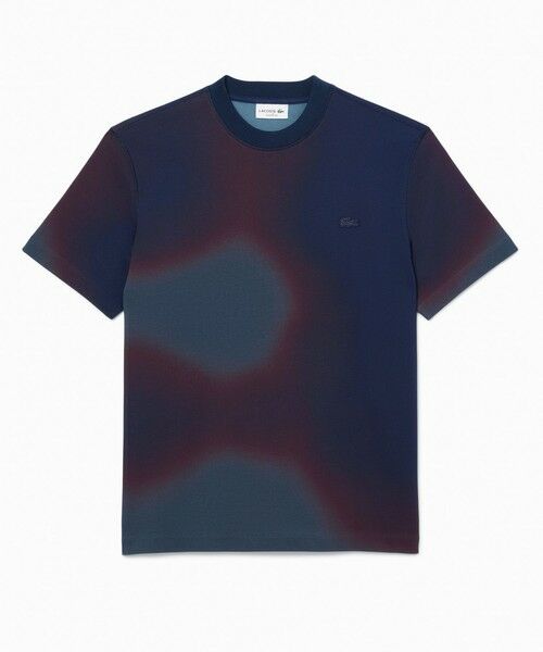 LACOSTE / ラコステ Tシャツ | オンブレテキスタイルクルーネック半袖Tシャツ | 詳細10