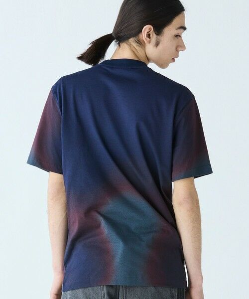 LACOSTE / ラコステ Tシャツ | オンブレテキスタイルクルーネック半袖Tシャツ | 詳細4