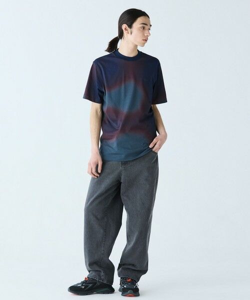 LACOSTE / ラコステ Tシャツ | オンブレテキスタイルクルーネック半袖Tシャツ | 詳細5