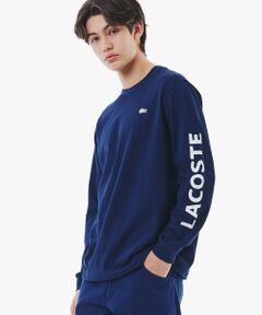 LACOSTE / ラコステ Tシャツ | ヘビーウェイトスリーブプリント ロングリブスリーブTシャツ