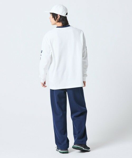 LACOSTE / ラコステ Tシャツ | ヘビーウェイト スリーブプリント ロングリブスリーブTシャツ | 詳細15