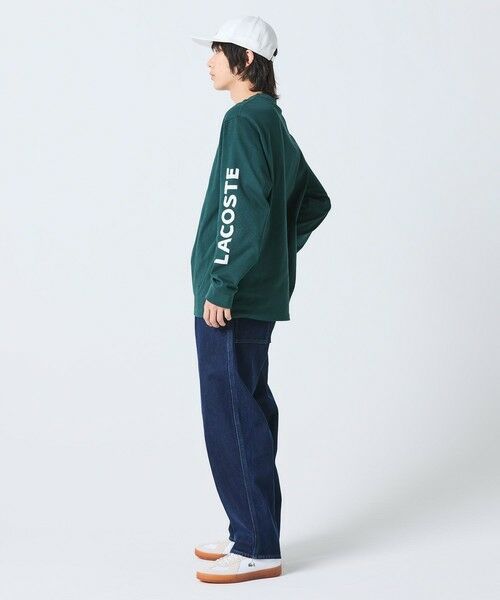 LACOSTE / ラコステ Tシャツ | ヘビーウェイト スリーブプリント ロングリブスリーブTシャツ | 詳細19