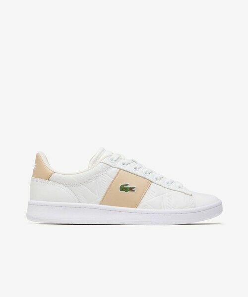 LACOSTE/ラコステ レディース CARNABY SET 1252 APAC SFA ホワイト×ブラウン 23.0cm LACOSTE/ラコステ レディース CARNABY SET 1252 APAC SFA ホワイト×ブラウン 23.0cm