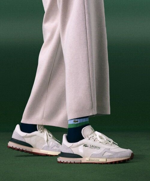 LACOSTE/ラコステ メンズ ELITE ACTIVE 125 2 SMA ホワイト×グリーン 28.0cm LACOSTE/ラコステ メンズ ELITE ACTIVE 125 2 SMA ホワイト×グリーン 28.0cm