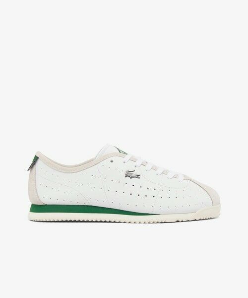 LACOSTE/ラコステ メンズ CLUB-LOW 125 3 SMA ホワイト×グリーン 25.0cm LACOSTE/ラコステ メンズ CLUB-LOW 125 3 SMA ホワイト×グリーン 25.0cm