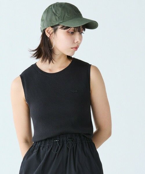 LACOSTE / ラコステ ベスト | UVカット クールマックスリブニットタンクトップ | 詳細10