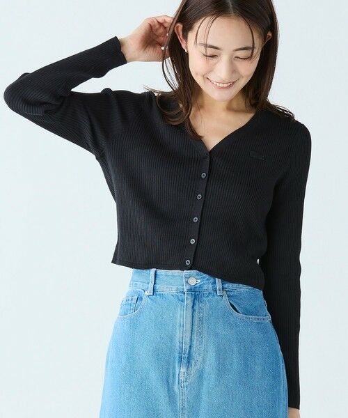 LACOSTE / ラコステ カーディガン・ボレロ | UVカット クールマックスリブニットカーディガン | 詳細6