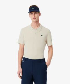 LACOSTE / ラコステ ポロシャツ | レーヨン混 ワントーンゴルフポロニット