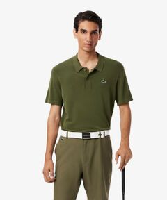 LACOSTE / ラコステ ポロシャツ | レーヨン混 ワントーンゴルフポロニット