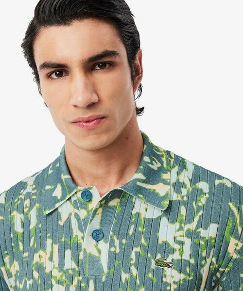 LACOSTE / ラコステ ニット・セーター | オーディエンステキスタイルリブニットポロシャツ | 詳細1