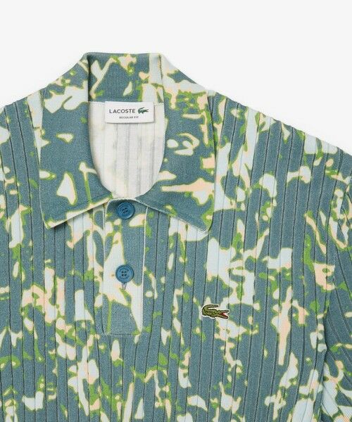 LACOSTE / ラコステ ニット・セーター | オーディエンステキスタイルリブニットポロシャツ | 詳細4