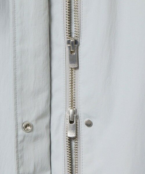 LACOSTE / ラコステ トレンチコート | 撥水 ナイロンタフタ スタンドカラーユーティリティコート | 詳細15