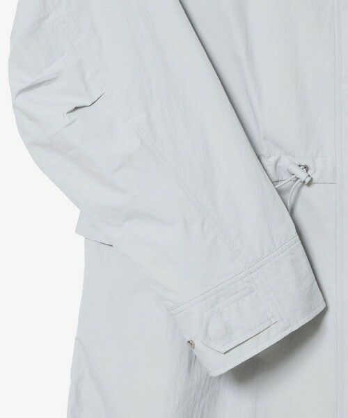 LACOSTE / ラコステ トレンチコート | 撥水 ナイロンタフタ スタンドカラーユーティリティコート | 詳細17