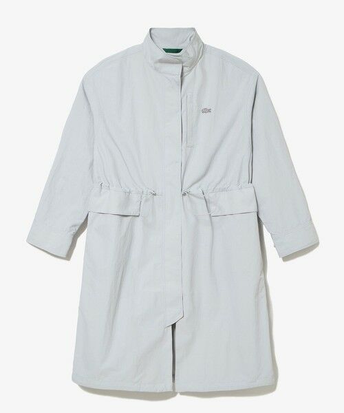 LACOSTE / ラコステ トレンチコート | 撥水 ナイロンタフタ スタンドカラーユーティリティコート | 詳細13