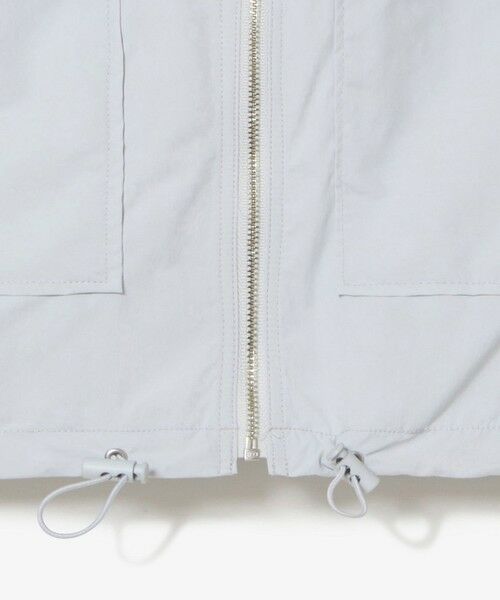 LACOSTE / ラコステ ナイロンジャケット | 撥水 ショート&ワイドシルエット スタンドカラーナイロンブルゾン | 詳細9