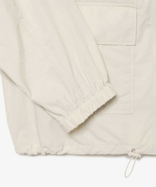 LACOSTE / ラコステ ナイロンジャケット | 撥水 ショート&ワイドシルエット スタンドカラーナイロンブルゾン | 詳細19
