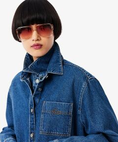 LACOSTE / ラコステ Gジャン・デニムジャケット | ウィメンズワーク デニムシャツジャケット / カバーオール