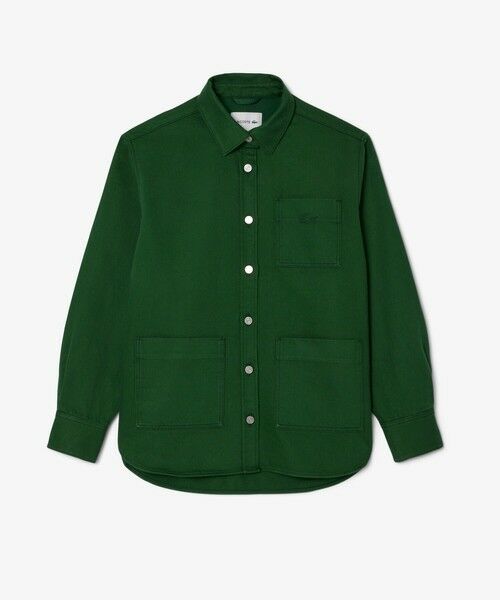 LACOSTE / ラコステ Gジャン・デニムジャケット | ウィメンズワーク デニムシャツジャケット / カバーオール | 詳細3