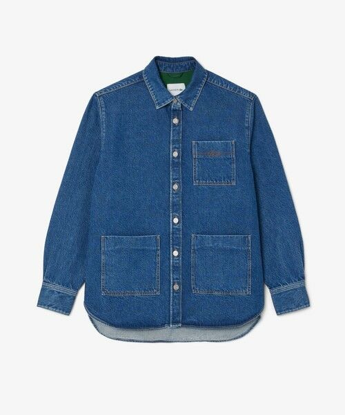 LACOSTE / ラコステ Gジャン・デニムジャケット | ウィメンズワーク デニムシャツジャケット / カバーオール | 詳細7