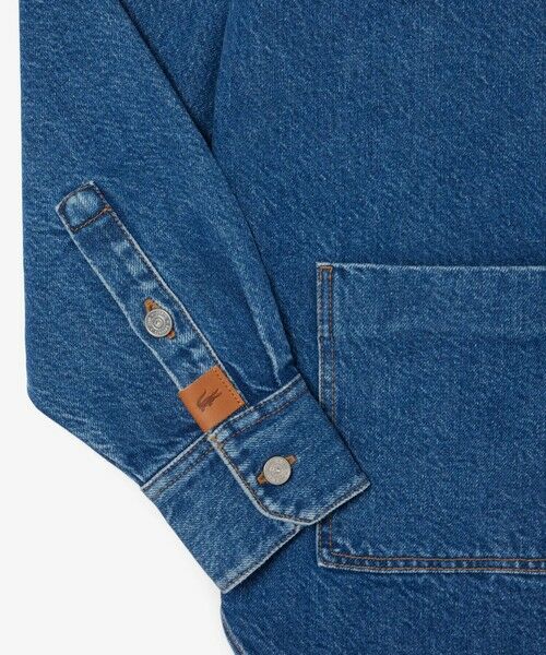 LACOSTE / ラコステ Gジャン・デニムジャケット | ウィメンズワーク デニムシャツジャケット / カバーオール | 詳細11